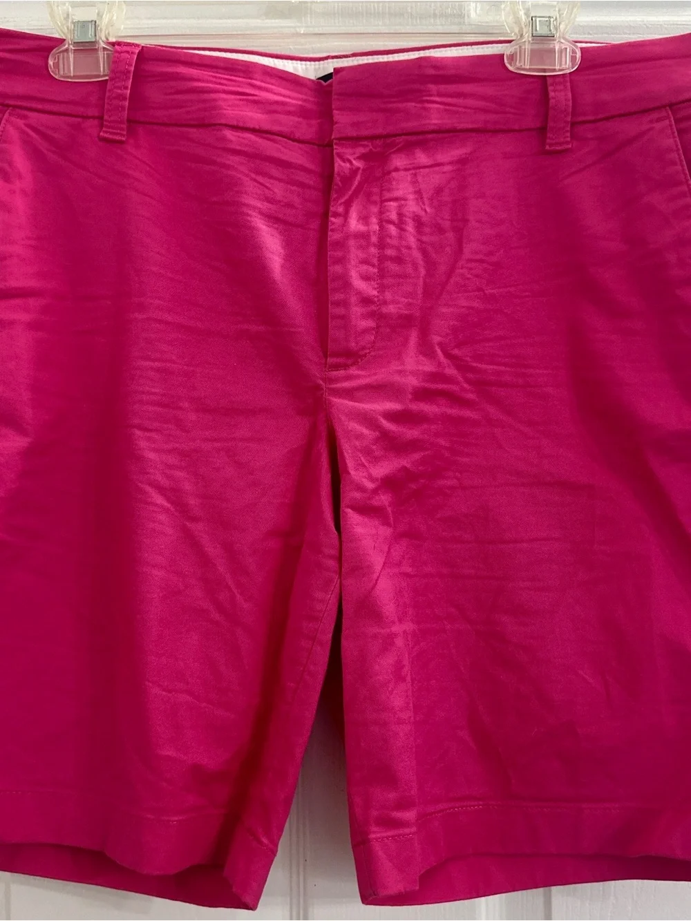 J. Crew Men's Hot Pink Flat Front Shorts